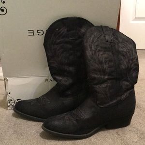 Black Cowgirl Boots